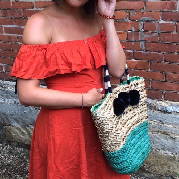 Straw beach bag - Picture 2 of 4